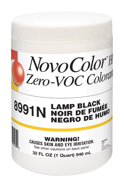 NovoColor HP B Lamp Black Paint Colorant 1 qt.