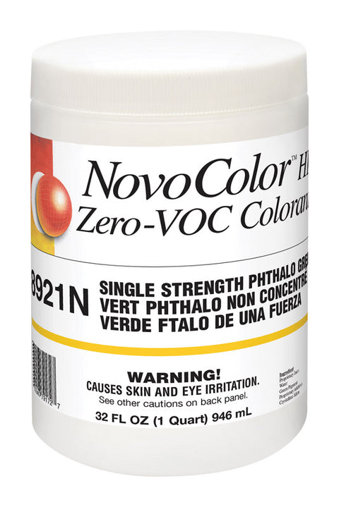 NovoColor HP D Phthalo Green Paint Colorant 1 qt.