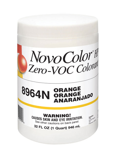 NovoColor HP OO ORange Paint Colorant 1 qt.