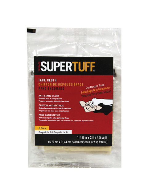 Trimaco SuperTuff Tack Cloth 18 in. L x 36 in. W
