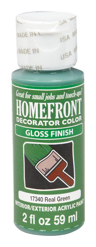Homefront Gloss Real Green Hobby Paint 2 oz.