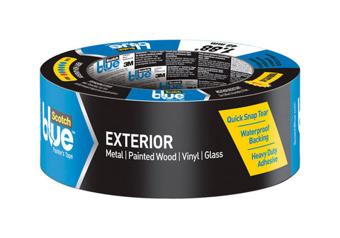 Scotch 1.88 in. W x 45 yd. L Exterior Painter's Tape High Strength Blue 1 pk