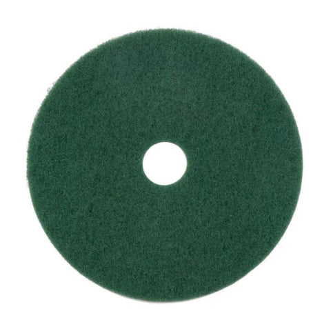Gator 17 in. D Non-Woven Natural/Polyester Fiber Floor Pad Disc Green, Pack of 5