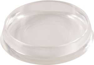 Shepherd Hardware 9088 Caster Cup, Round, 1-7/8 in Dimensions, Plastic, 4 PK, Pack of 6