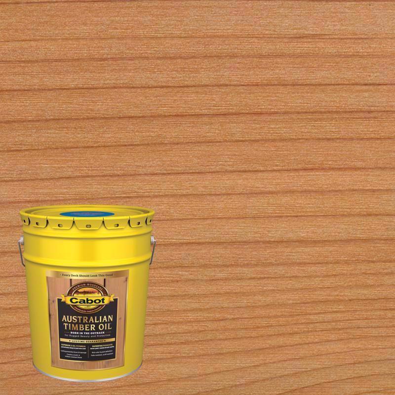Cabot Australian Timber Oil Low VOC Transparent Natural Oil-Based Aust ...