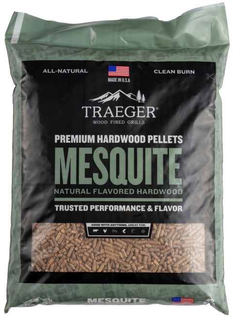 Traeger PEL305 Series Pellet, Mesquite, Wood, 20 lb Bag