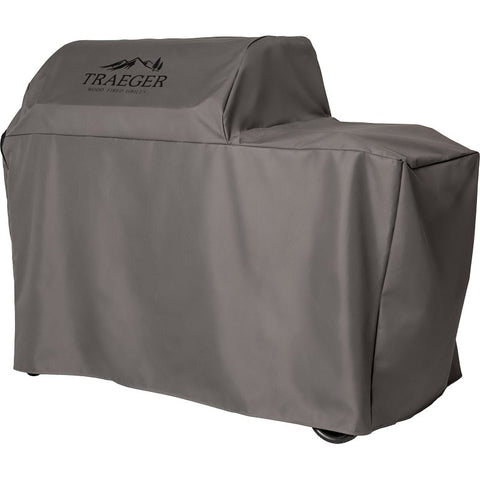 Traeger BAC775 Full-Length Grill Cover, 23 in W, 70 in D, 46 in H, Polyester, Gray