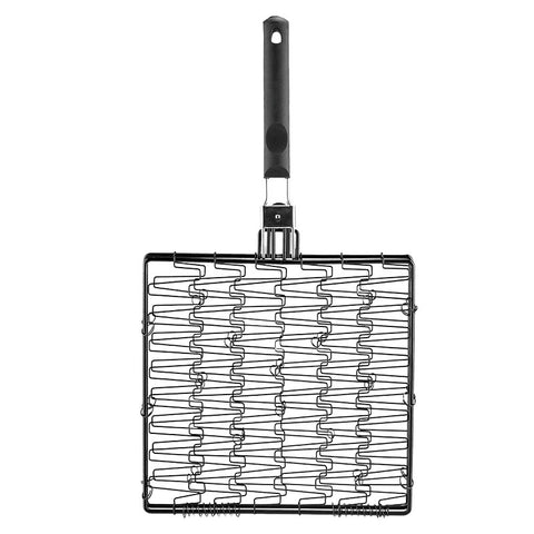 Mr. BAR-B-Q 06620Y Flexible Grilling Basket, Steel, Black