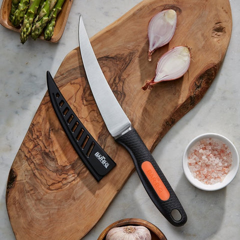 Mr. BAR-B-Q 40019Y Griller's Boning Knife, Comfort Grip Handle, 12.3 in OAL