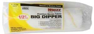 Whizz 52913 Roller Cover, 1/2 in Thick Nap, 9 in L, Woven Fabric Cover