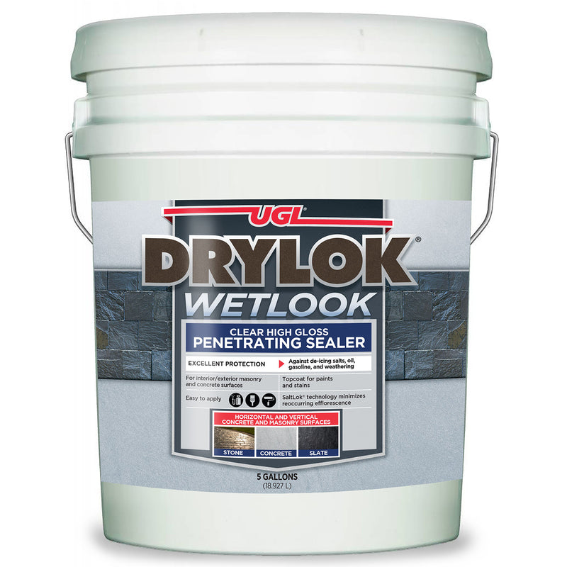 Drylok Clear Latex Concrete and Masonry Sealer 5 gal – Shell Lumber and ...