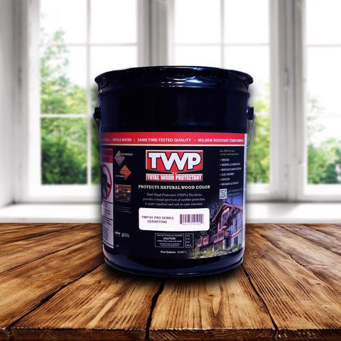 TWP 100 Series TWP-101-5 Wood Preservative, Cedartone, Liquid, 5 gal, Can