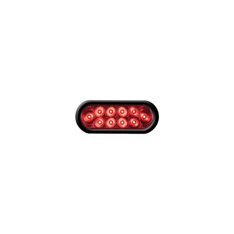 Optronics STL72RK Waterproof Stop & Turn LED Oval Tail Light Kit, Polycarbonate Lens & Housing