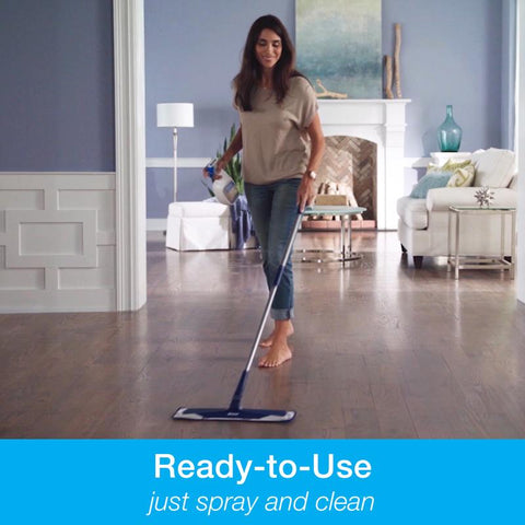 Bona WM850059001 Floor Cleaner, 36 oz Bottle, Liquid, Mild, Turquoise