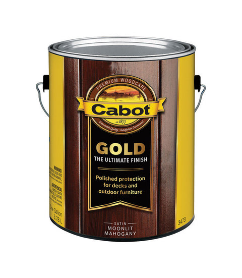 Cabot Gold Transparent Deck Vanish Moonlit Mahogany 1 gal.