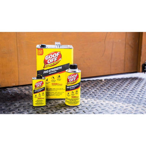 Goof Off Pro Strength Liquid Adhesive Remover 6 oz