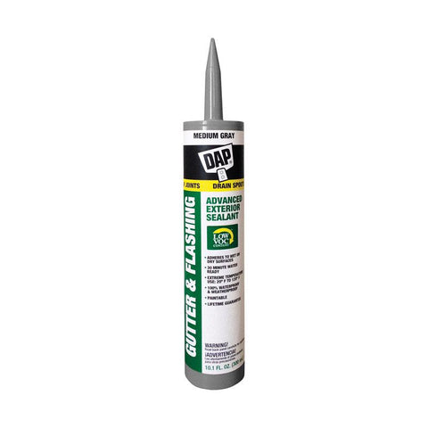 DAP Gray Polymer Sealant 10.1 oz, Pack of 12