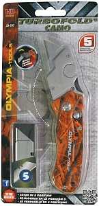 Olympia Tools 33-207 Utility Knife, Orange Handle – Shell Lumber