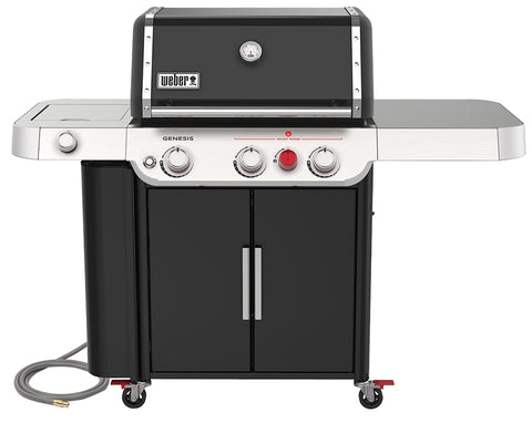 Weber Genesis E-335 Series 37410001 Gas Grill, 48-1/2 in H x 62 in W x 27 in D Dimensons, 39,000 Btu, Natural Gas