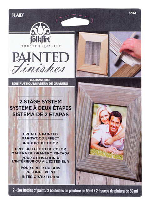 Plaid FolkArt Flat Barnwood Hobby Paint 4 oz.