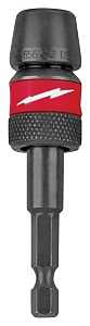 Milwaukee 48-28-1000 Drill Bit Extension, 1/4 in Shank, Hex Shank, 3 in L, Steel
