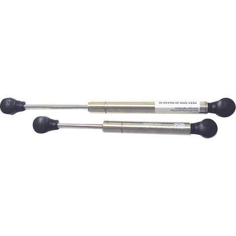 Sierra GSS62700 Stainless Steel Nautalift 9.5 - 15″ 40 lb Force 5.5″ Stroke Gas Lift Supports