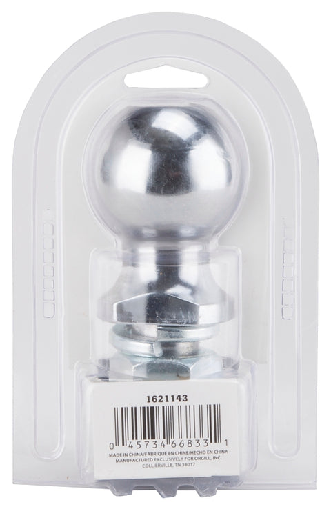 Vulcan TD-07 Hitch Ball, 2-5/16 in Dia Ball, 1 in Dia Shank, 6,000 lb Gross Towing