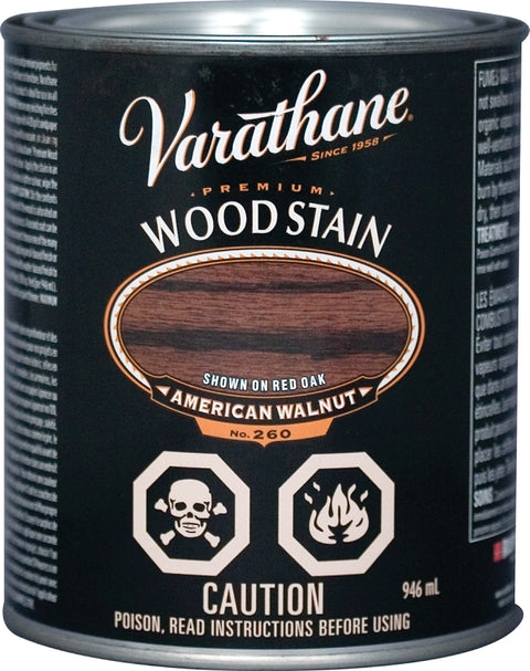Varathane Y215325H Stain, American Walnut, Liquid, 946 mL, Pack of 2