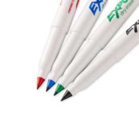 Expo 1871133 Dry Erase Marker, Needle Lead/Tip, Ultra Fine Lead/Tip, Assorted Lead/Tip