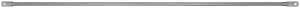 Metaltech M-MGR7 Guard Rail, 84 in Dimensions, Galvanized