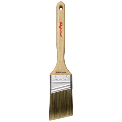 Wooster Super/Pro 2 in. Firm Angle Paint Brush, Pack of 6