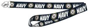 Hy-Ko LAN-120 Lanyard, 1 in W, Nylon, Clip End, Pack of 3