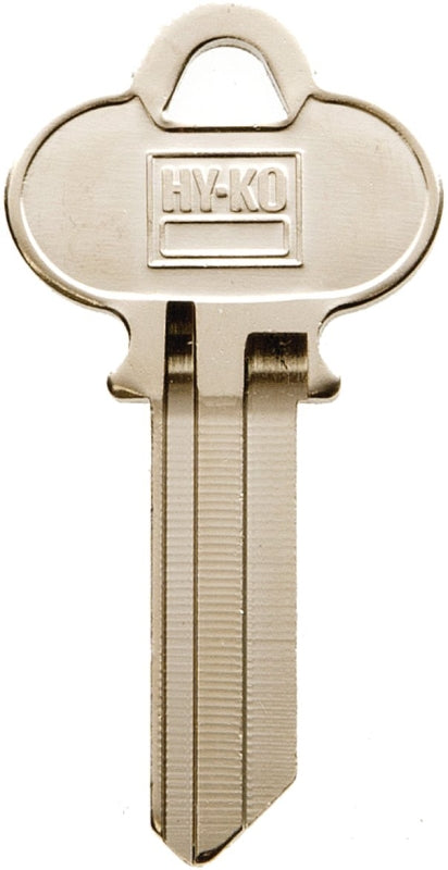 Hy-Ko 11010WK1 Key Blank, Brass, Nickel, For: Weslock Vehicle Locks, P ...