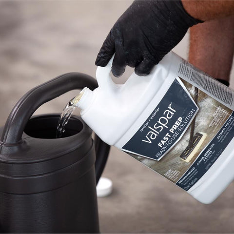 Valspar Fast Prep Ready-To-Use Concrete Etching Stain 1 gal, Pack of 4