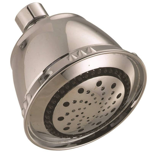 Delta 75566SN Universal Showerhead, 2 gpm, 1/2 in IPS, 5 Spray Functions, 80 psi, 3-3/4 in Head diameter, Nickel Plated