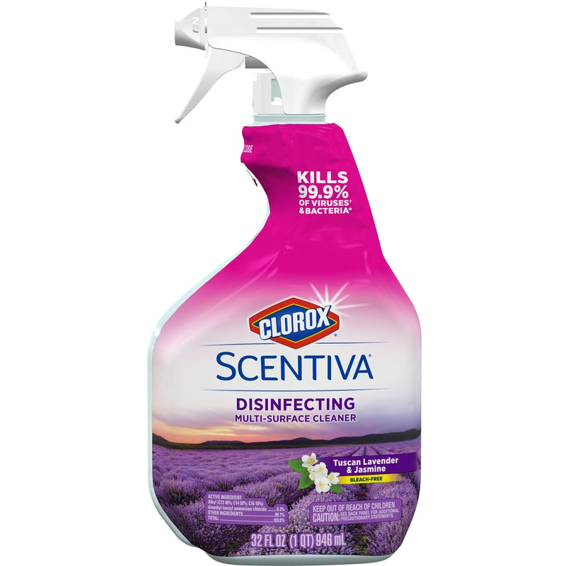 Clorox Scentiva Jasmine/Lavender Scent Deodorizing Multi-Purpose Clean ...