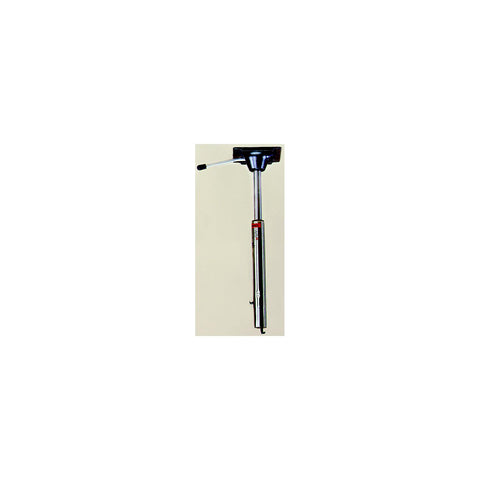 Springfield Spring-Lock Power-Rise 25-1/2″ to 32-1/4″ Adjustable Stand-Up Stainless Steel Pedestal