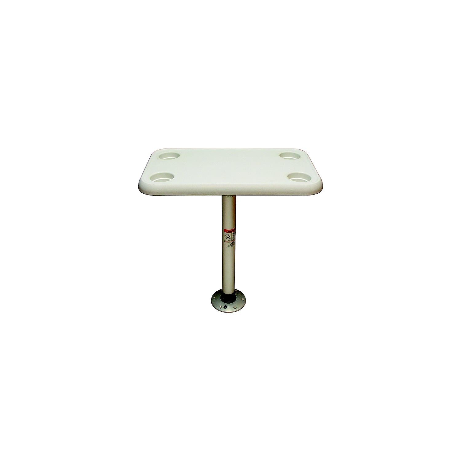 Springfield Thread-Lock 16″ x 28″ Rectangular Table Package W/O Umbrel ...