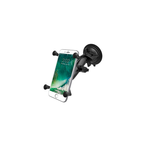 RAM Twist Lock Suction Cup Mount with Universal X-Grip Large Phone/Phablet Cradle