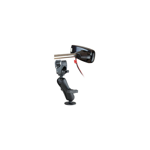 RAM Tough Claw Base W/Double Socket Arm And 1.5" Round Base Adapter
