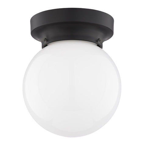 Boston Harbor OG24005 Ceiling Light, 1-Lamp, Matte Black Fixture