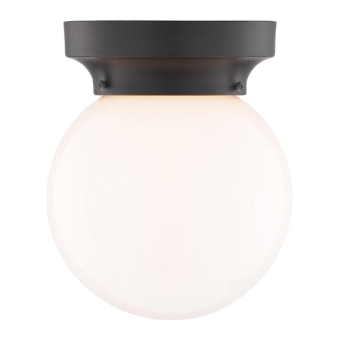 Boston Harbor OG24005 Ceiling Light, 1-Lamp, Matte Black Fixture