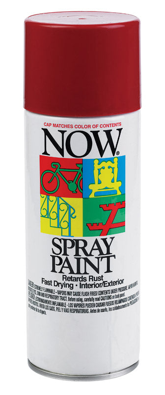 Now Wagon Red Metallic Spray Paint 9 oz.