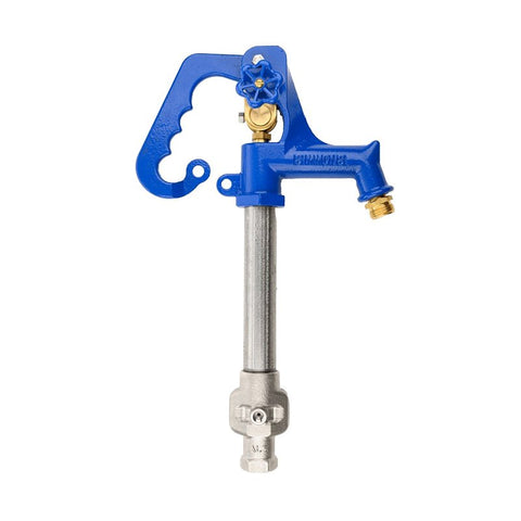Simmons 800LF Series 802LF Yard Hydrant, 54 in OAL, 3/4 in Inlet, 3/4 in Outlet, 120 psi Pressure