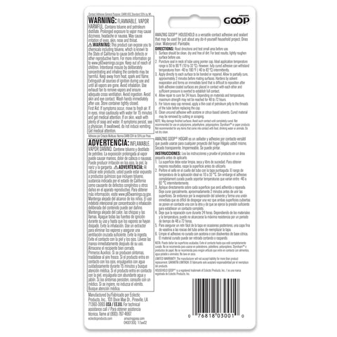 Amazing Goop High Strength Clear Ceramic Adhesive 3.7 oz