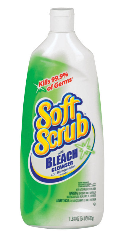 Soft Scrub Liquid Cleanser With Bleach 24 oz.