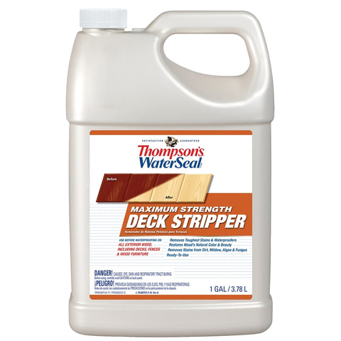 Thompson's WaterSeal TH.087721-16 Ready-To-Use Deck Stripper, 1 gal, Pack of 4