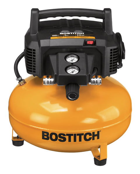 Bostitch 6 gal Pancake Portable Air Compressor 150 psi 1.1 HP