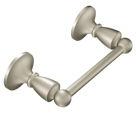 Moen DN8208BN Toilet Paper Holder, Zinc,, Includes: Template and Mounting Hardware