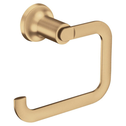 Moen Zyla Series Y1686BZG Towel Ring, Zinc, Bronze, Wall